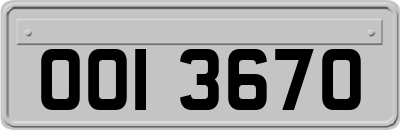 OOI3670