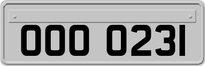 OOO0231