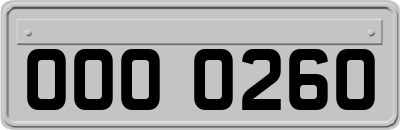 OOO0260