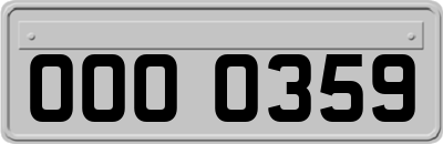 OOO0359