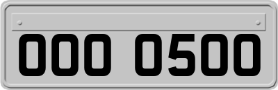 OOO0500