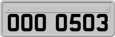 OOO0503