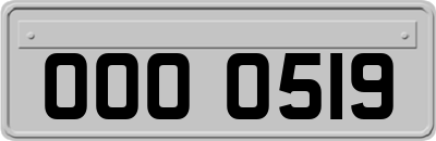 OOO0519