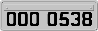 OOO0538