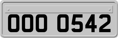 OOO0542