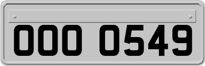 OOO0549