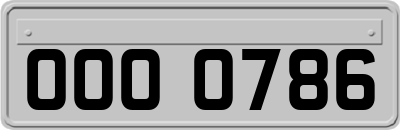 OOO0786