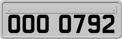 OOO0792