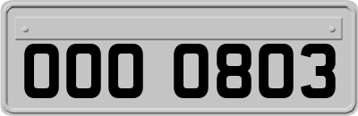 OOO0803