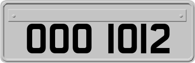 OOO1012