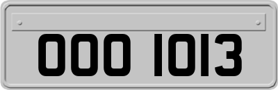 OOO1013