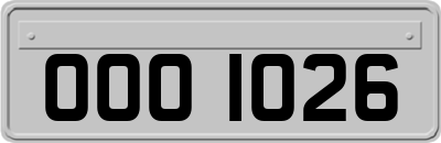 OOO1026