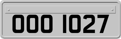 OOO1027