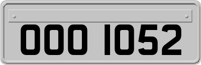 OOO1052