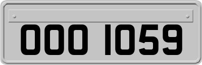 OOO1059