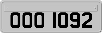 OOO1092
