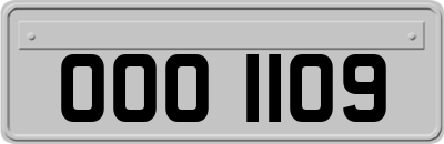 OOO1109