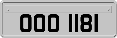 OOO1181