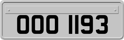 OOO1193