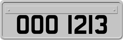 OOO1213