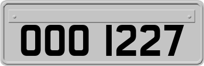 OOO1227
