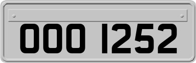 OOO1252