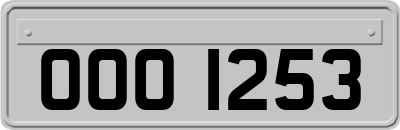 OOO1253
