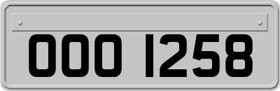 OOO1258
