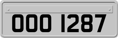 OOO1287