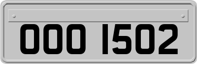 OOO1502