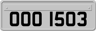 OOO1503