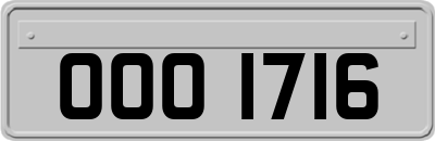 OOO1716