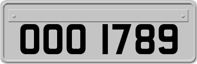 OOO1789
