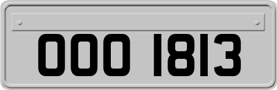 OOO1813