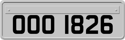 OOO1826