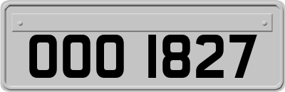 OOO1827