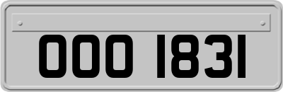 OOO1831