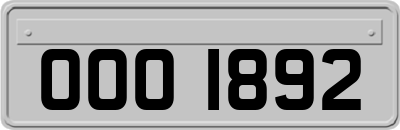 OOO1892