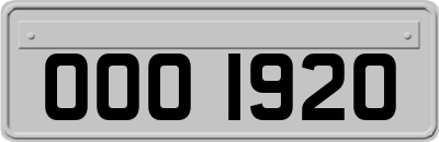 OOO1920