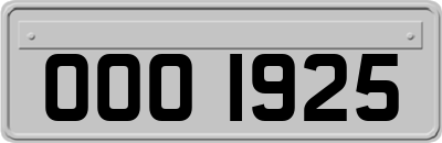 OOO1925