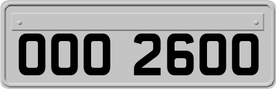 OOO2600