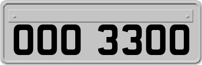 OOO3300