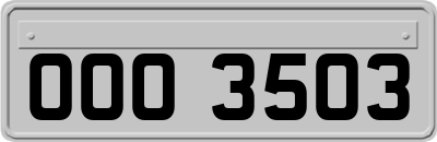 OOO3503