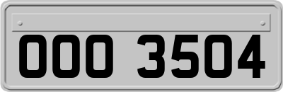 OOO3504
