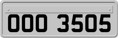 OOO3505