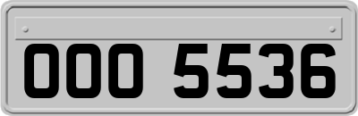 OOO5536