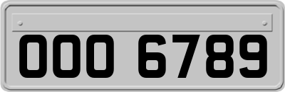 OOO6789