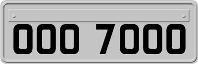 OOO7000