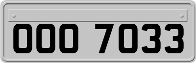 OOO7033