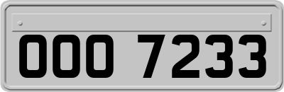 OOO7233